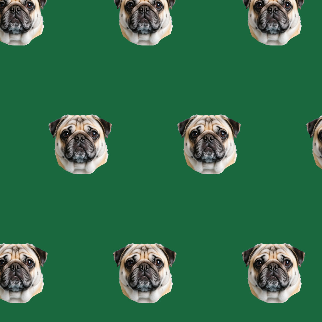 Custom_Pet_Face_Pajama_Green