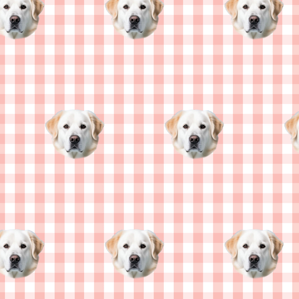 Custom_Pet_Face_Pajama_Pink_Squares