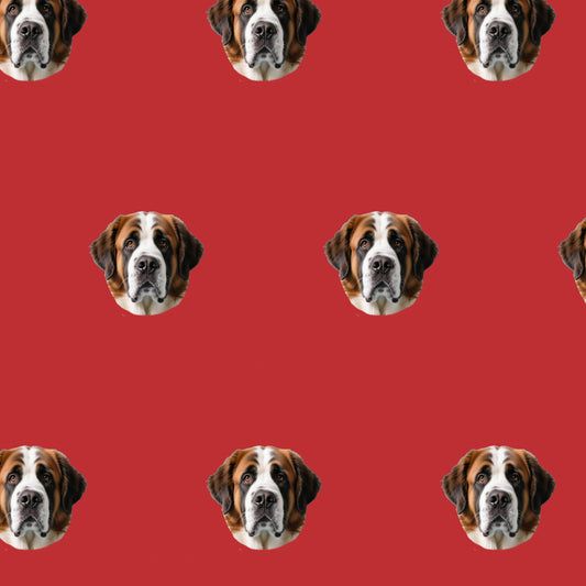 Custom_Pet_Face_Pajama_Red