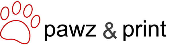 Custom pet face and pawz Pajama_Pawz and print store_Logo